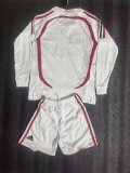Retro AC Milan Long  away  Kids 1:1 Quality Soccer Jersey   2006-2007