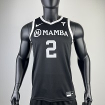 Los Angeles Lakers Commemorative Edition  Black #2 GIGI 1:1 Quality NBA Season Jerseys