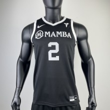 Los Angeles Lakers Commemorative Edition  Black #2 GIGI 1:1 Quality NBA Season Jerseys
