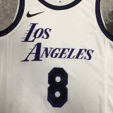 Los Angeles Lakers Kobe #8 BRYANT White City Edition NBA Jerseys 2023