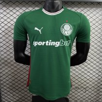 Palmeiras Home Player 1:1 Quality Soccer Jersey   26-27 (有广告)