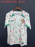 Portugal  Away Fans  1:1 Quality Soccer Jersey   2023-2024