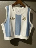 Argentina  home  women vest   fans  1:1 Quality Soccer Jersey  25-26