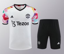 Manchester United Training clothing set 1:1 Quality Soccer Jersey   24-25
