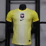 France  goalkeeper Player yollow   1:1 Quality Soccer Jersey  25-26