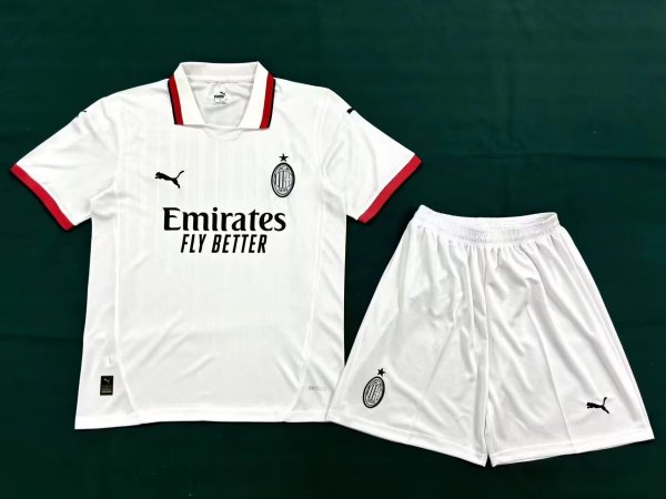 AC Milan away Fans suit  1:1 Quality Soccer Jersey  24-25