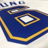 Golden State Warriors White  #6 YOUNG 1:1 Quality NBA Season Jerseys