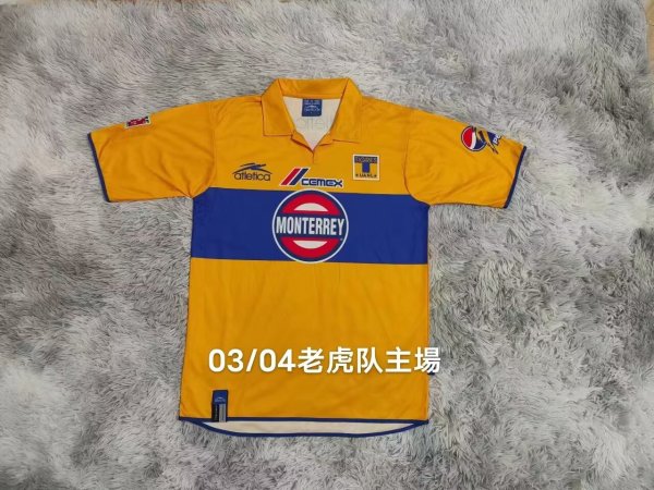 Retro Tiger Third Home 1:1 Quality Soccer Jersey  2003-2004