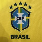 Brazil  Home   Yellow Fans 1:1 Quality Soccer Jersey 26-27 (2026)