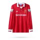 Retro  Manchester United Home long  have patch  1:1 Quality Soccer Jersey  1992-94