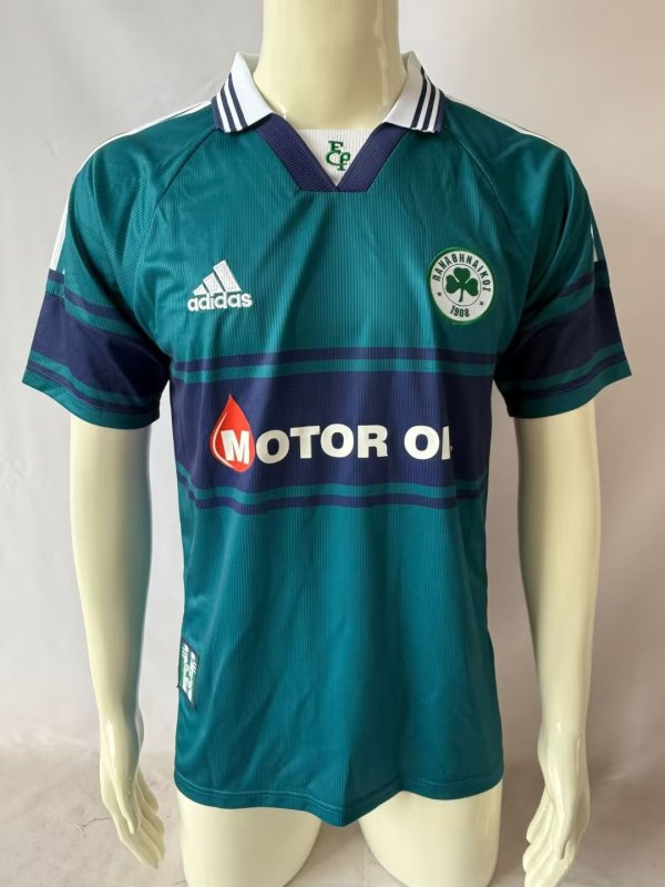 Retro Panathinaikos  Home 1:1 Quality Soccer Jersey  1999-2000