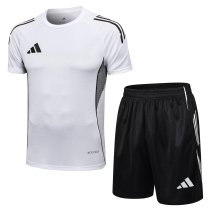 Adidas Clover Sets  White 1:1 Quality Soccer Jersey  25-26