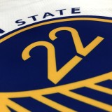 Golden State Warriors White V-Neck #22 WIGGINS 1:1 Quality NBA Season Jerseys  75 Year