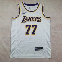 Los Angeles Lakers Kids White  #77 DONCIC 1:1 Quality NBA Jerseys