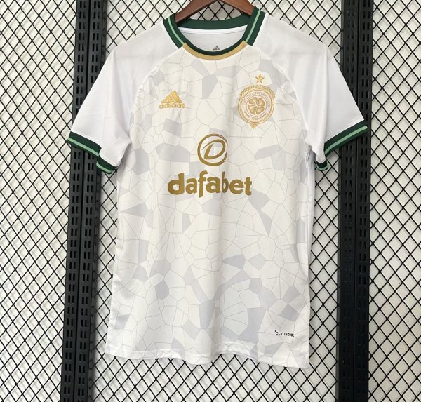 Celtic 60 Year Special Edition White Fans 1:1 Quality Soccer Jersey  26-27