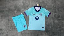 Barcelona Third  Away Kids 1:1 Quality Soccer Jersey  26-27
