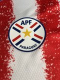 Paraguay Home  Player 1:1 Quality Soccer Jersey 26-27 (2026)