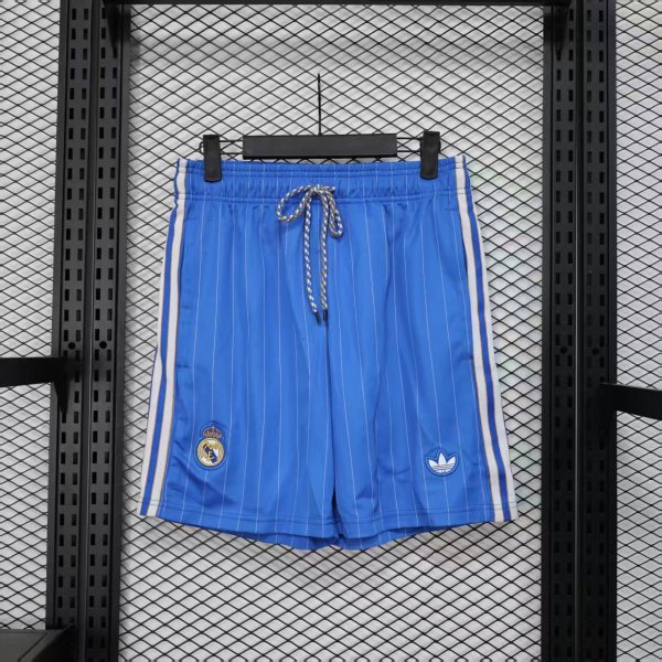 Real Madrid  T-shirt leisure Fans Pant Pants Shorts    1:1 Quality Soccer Jersey 25-26