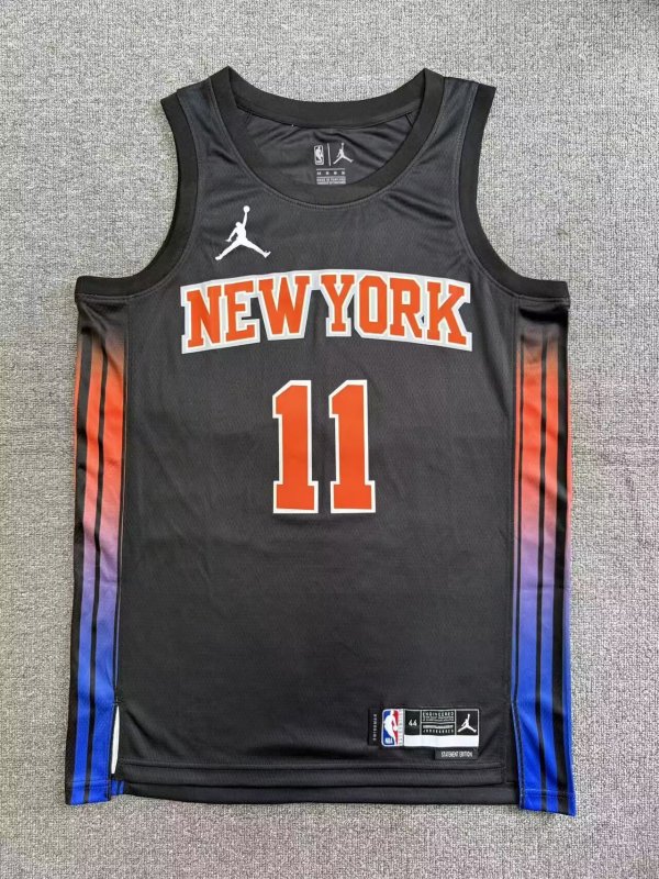 New York Knicks Black #11 BRUNSON NBA Jerseys  25-26