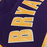Los Angeles Lakers Kobe  #24 BRYANT Purple V-neck  NBA Jerseys  2008-2009