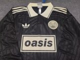 Adidas Clover Long Sleeve T-shirt  Black   Fans 1:1 Quality Soccer Jersey  25-26