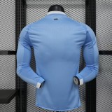Manchester City Home Long Player  1:1 Quality Soccer Jersey   25-26