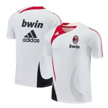 Retro AC Training White  Fans 1:1 Quality Soccer Jersey 2007-2008