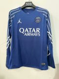 PSG Paris three away long fans  1:1 Quality Soccer Jersey   24-25
