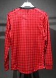 Retro Manchester United long player Home 1:1 Quality Soccer Jersey   2012-2013