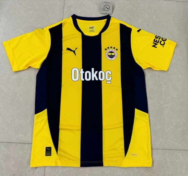 Fenerbahce  home  Fans 1:1 Quality Soccer Jersey  24-25