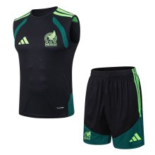 Mexico Vest Training Player With Pants Sets 1:1 Quality Soccer Jersey   26-27 (2026)