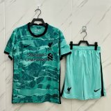 RETRO Liverpool   Kits Suit  Away  FANS 1:1 Quality Soccer Jersey  2021-2022
