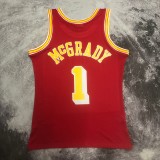 Houston Rockets  Retro Red #1 MCGRADY 1:1 Quality NBA  Season Jerseys 2004-2005