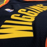 Golden State Warriors  V-neck Black City  Edition #22 WIGGINS 1:1 Quality NBA Season Jerseys 2021