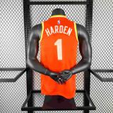 Cleveland Cavaliers Orange City Edition #1 HARDEN  1:1 Quality NBA  Season Jerseys 2026