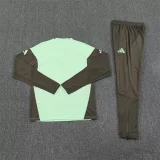 Real Madrid  Player Training  Tracksuit Green (Kids And Man )  1:1  25-26