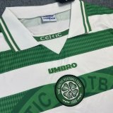 Retro Celtic home  1:1 Quality Soccer Jersey  1997-1999
