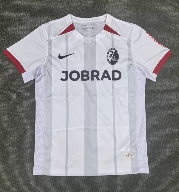 SC Freiburg away Fans  1:1 Quality Soccer Jersey   24-25