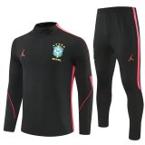 Brazil Training Tracksuit Black (Kids And Man 10-2XL)  1:1  26-27 (2026)