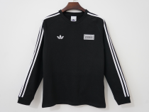 Adidas Clover Hoodie Black  Jacket  Tracksuit  1:1 Quality Soccer Jersey  25-26