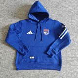 Lyon Hoodie Black Blue Green  Red  Grey  White Jacket  Tracksuit  1:1 Quality Soccer Jersey  25-26