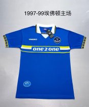 Retro Everton home 1:1 Quality Soccer Jersey  1997-1999