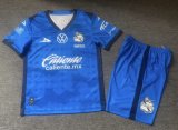 Puebla Third Away Blue Kids1:1 Quality Soccer Jersey   25-26