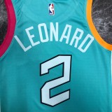San Antonio Spurs City Edition Blue #2 LEONARD 1:1 Quality NBA  Season Jerseys 2023