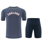 England Training Grey With Pants Sets (16-2XL) 1:1 Quality Soccer Jersey  26-27（2026）