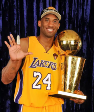 Los Angeles Lakers Yollow  V-neck  Kobe #24 BRYANT  1:1 Quality NBA  Season Jerseys