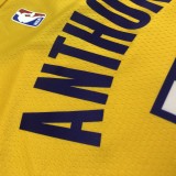 Los Angeles Lakers Yellow with star #7 ANTHONY 1:1 Quality NBA Season Jerseys