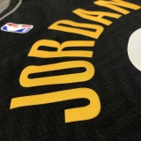 Brooklyn Nets City Edition graffiti Black #6 JORDAN  1:1 Quality NBA  Season Jerseys 2021