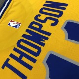 Golden State Warriors Yellow  #11  THOMPSON  1:1 Quality NBA Season Jerseys