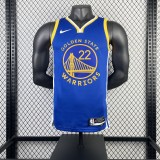 Golden State Warriors  V-neck blue #22 WIGGINS 1:1 Quality NBA Season Jerseys 2023